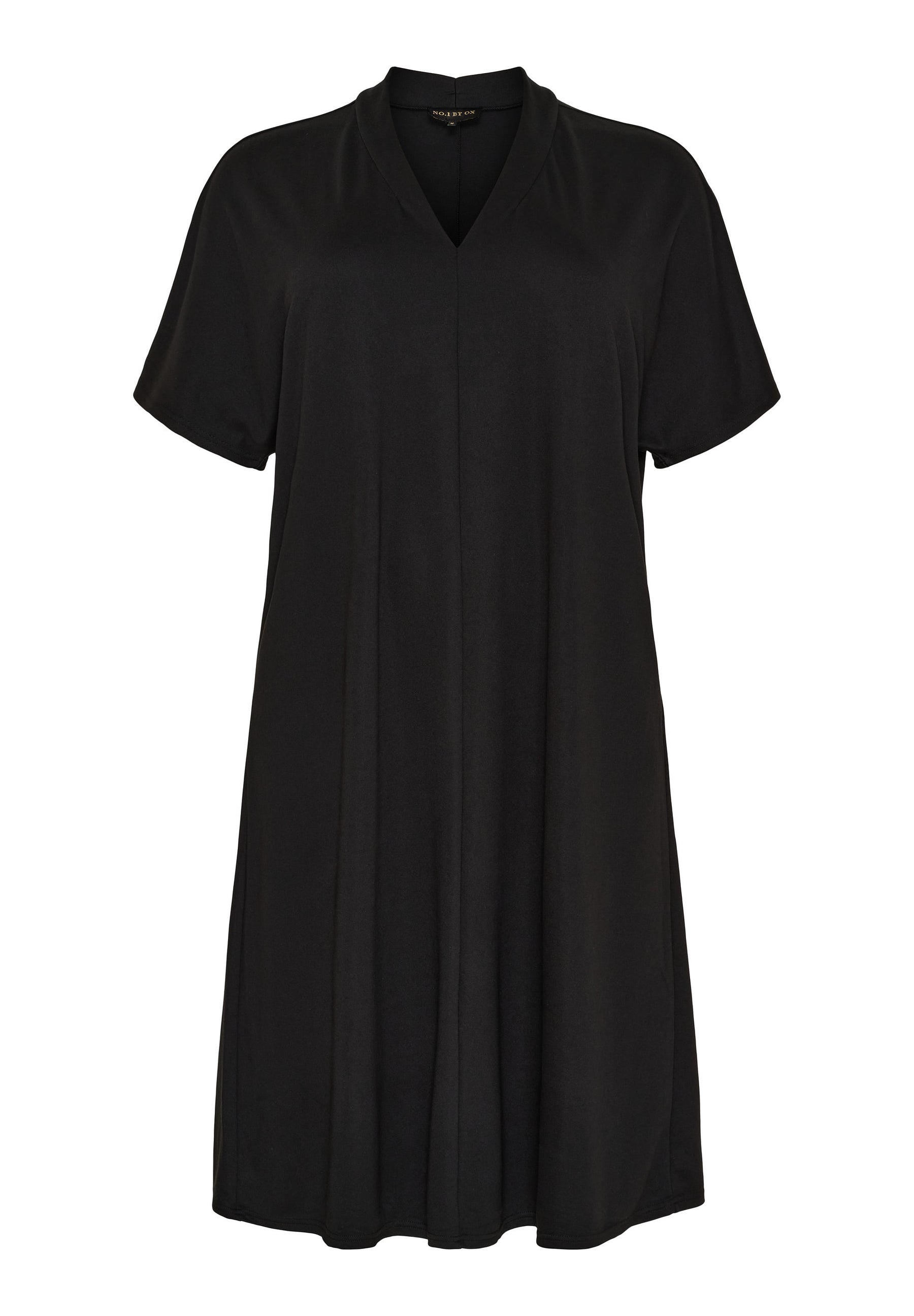 NO. 1 BY OX Kjole med V-udskæring Kjoler Sort