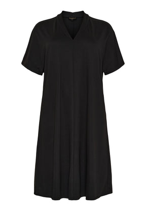 NO. 1 BY OX Kjole med V-udskæring Kjoler Sort