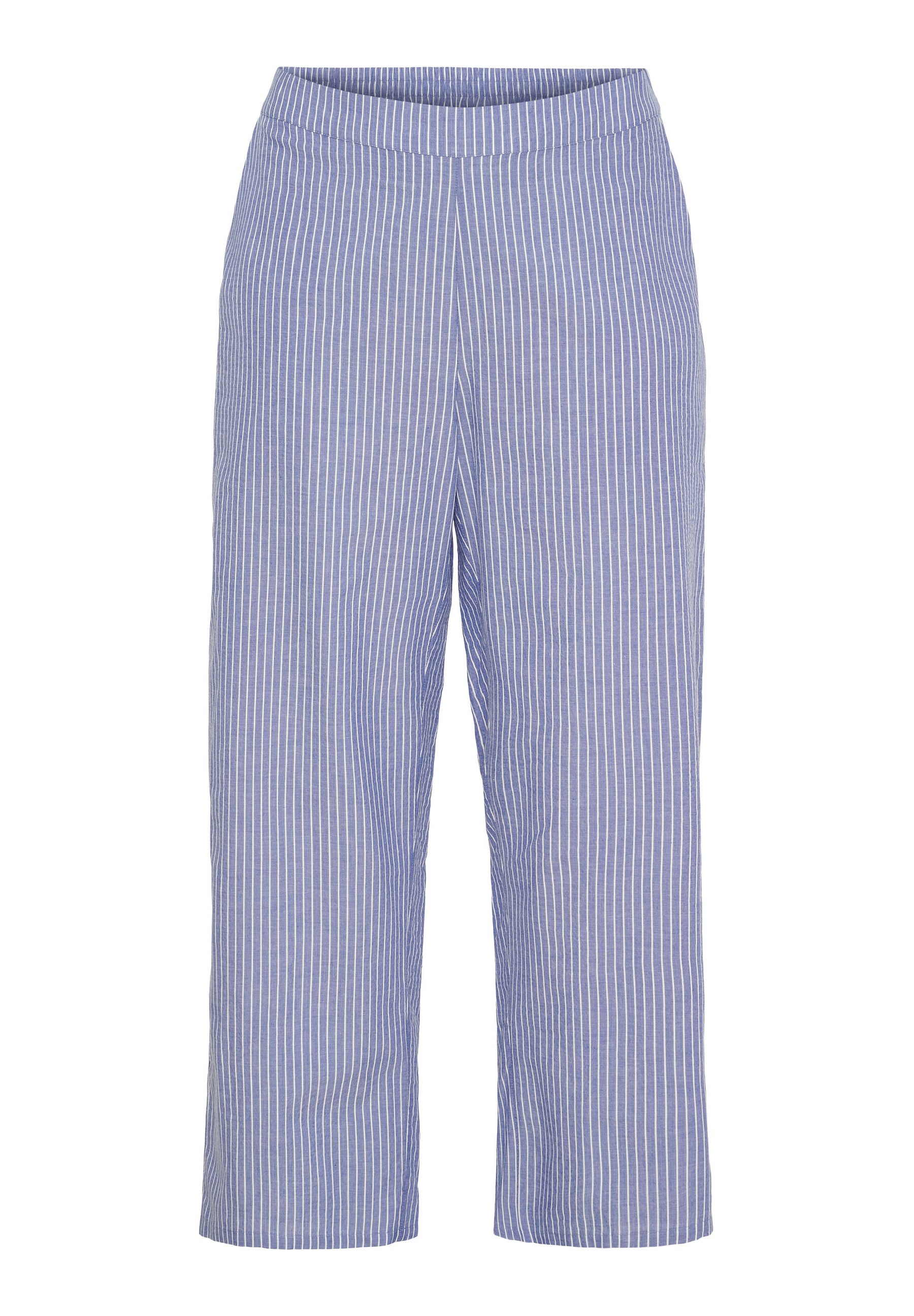 NO. 1 BY OX Klassisk bukser med vidde Bukser Denim blue pinstripes