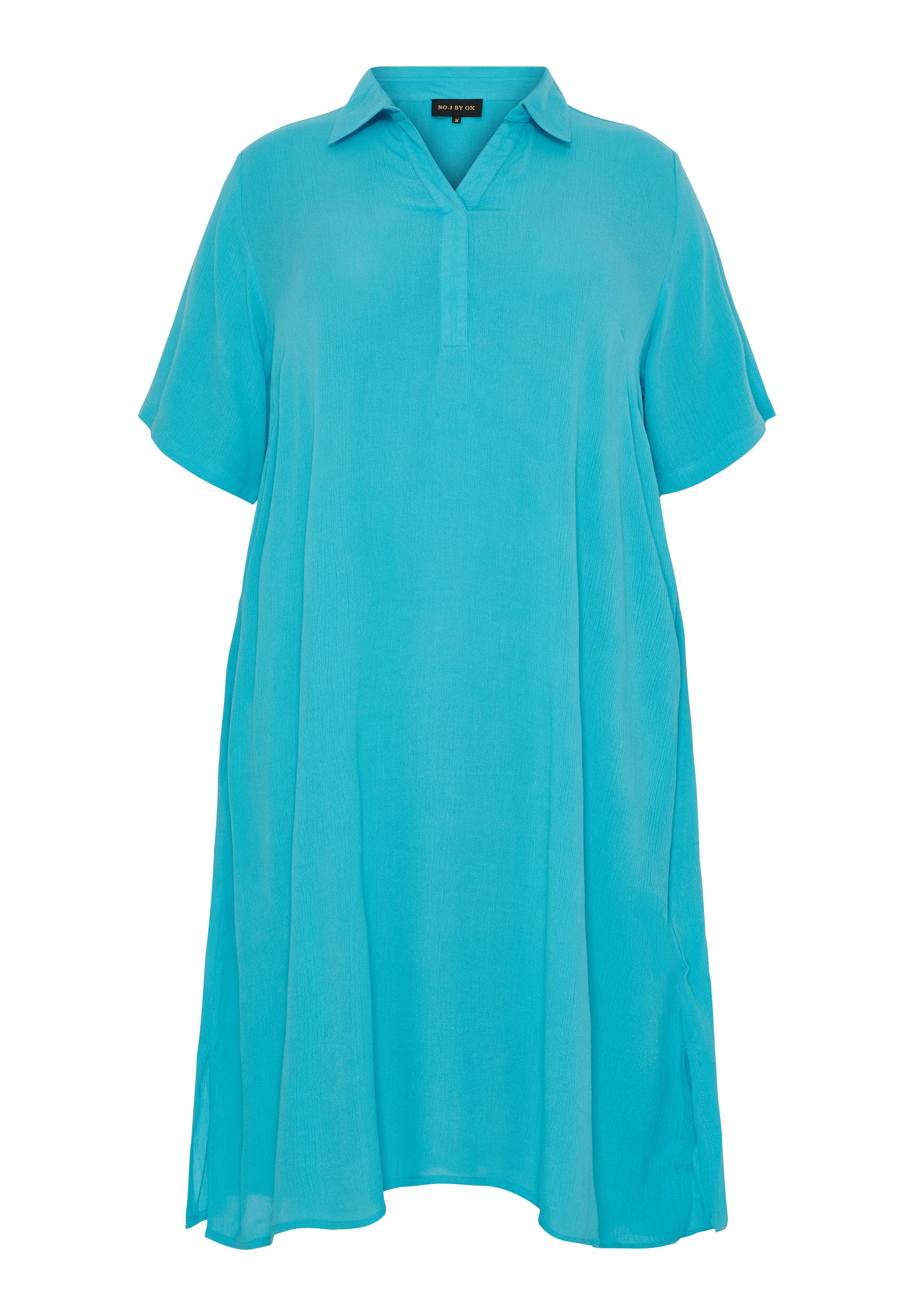 NO. 1 BY OX Klassisk kjole med lommer Kjoler Scuba blue