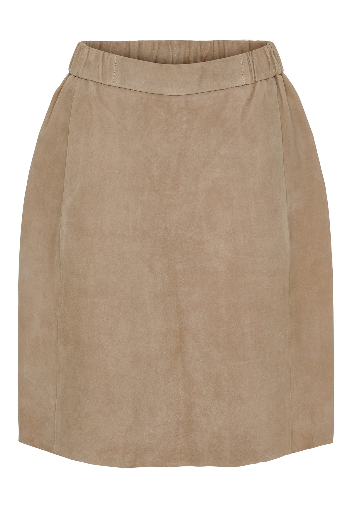 BTFCPH Kort nederdel i ruskind Nederdele Hvid