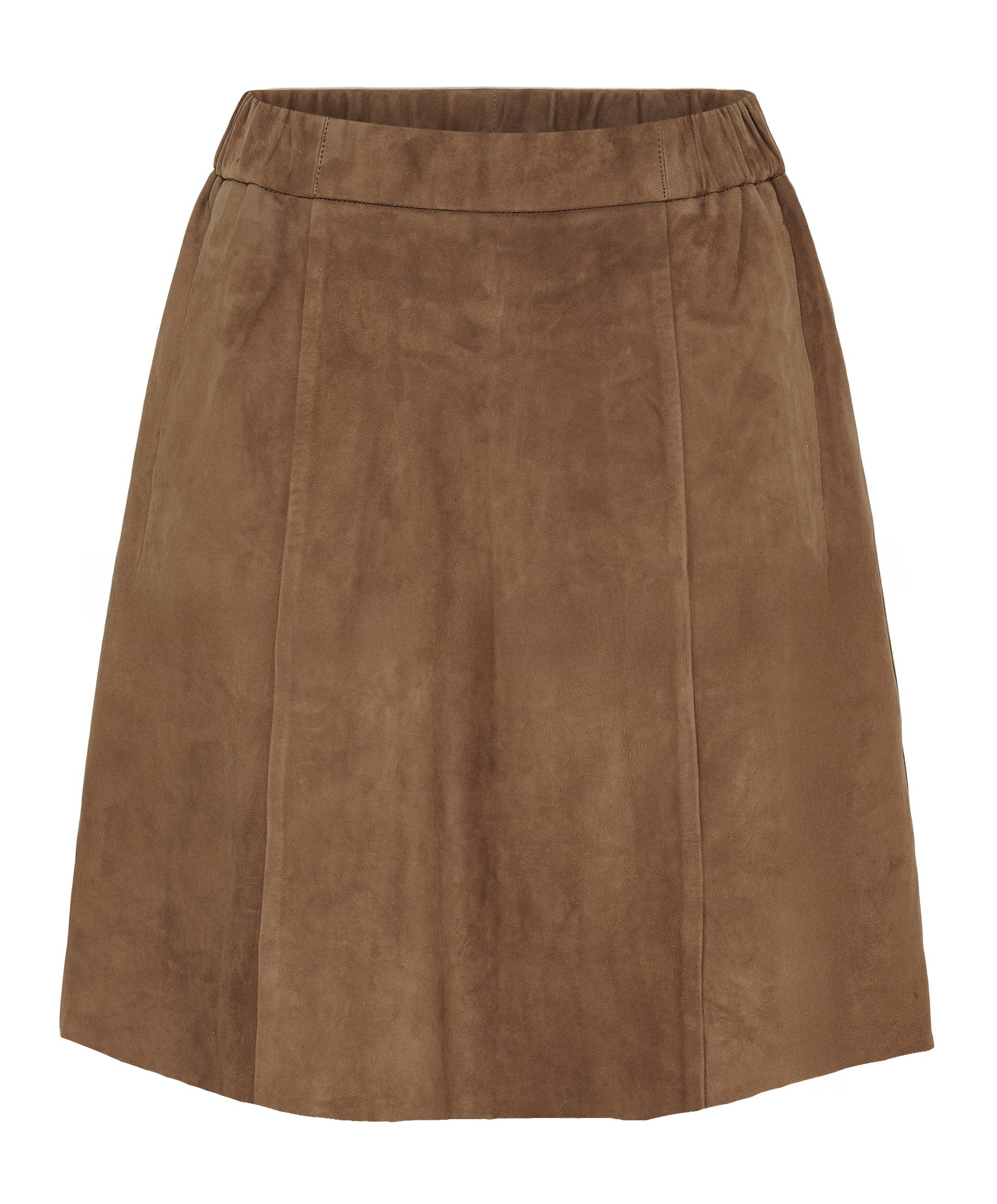 BTFCPH Kort nederdel i ruskind Nederdele Nude Brown