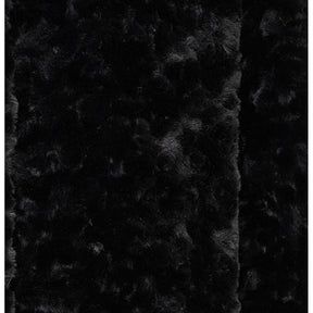 NOTYZ Lang faux fur frakke Frakker Sort