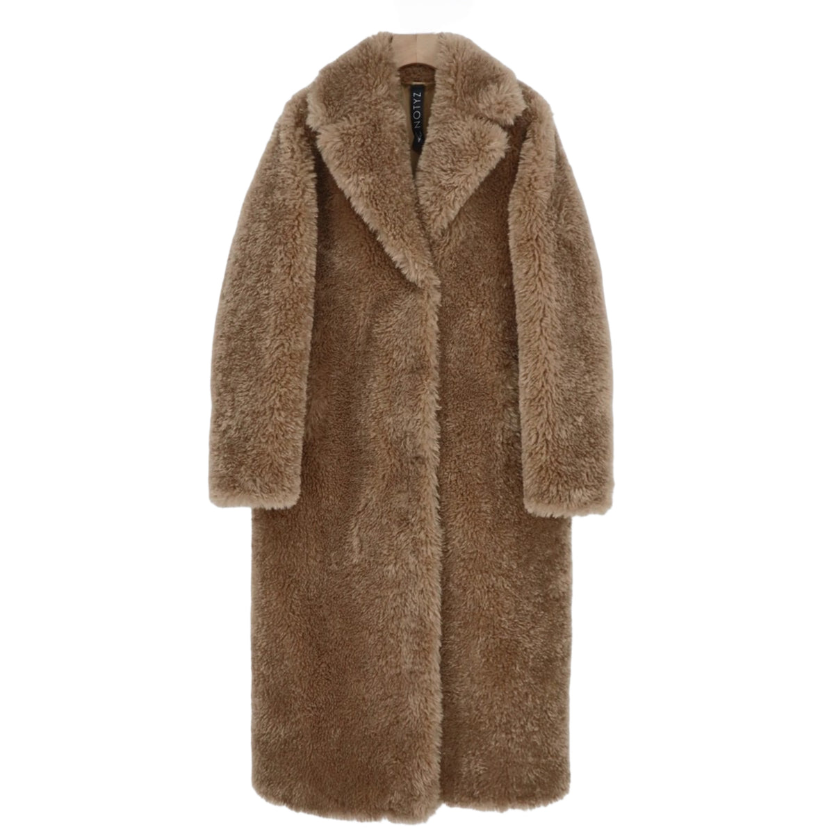 NOTYZ Lang faux fur frakke Jakker Brun