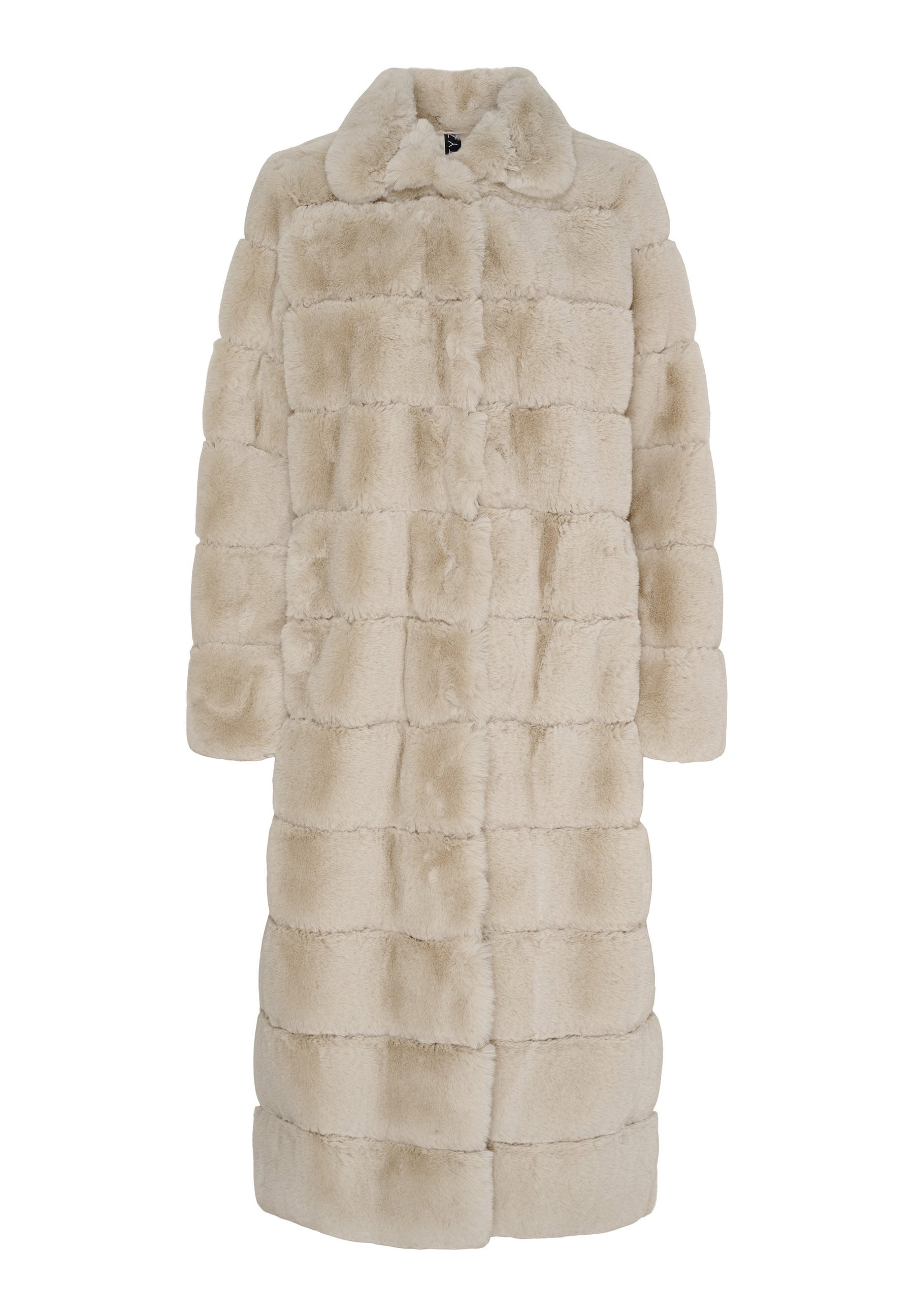 NOTYZ Lang faux fur frakke Jakker Beige