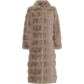NOTYZ Lang faux fur frakke Jakker Beige