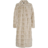NOTYZ Lang faux fur frakke Jakker Beige