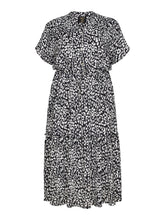 NO. 1 BY OX Lang kjole med snøre i taljen Kjoler Sort