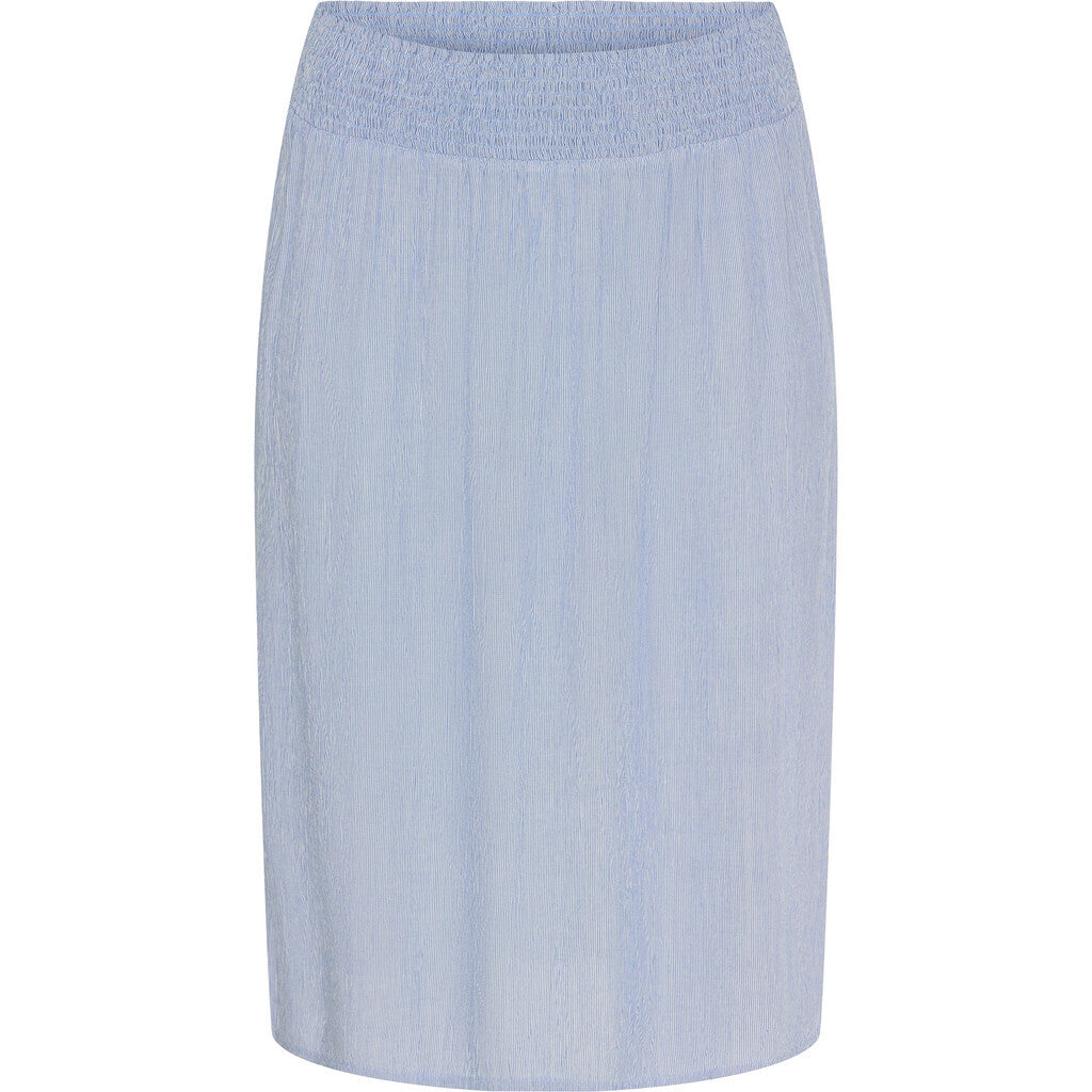 NO. 1 BY OX Lang nederdel med striber Nederdele Blå