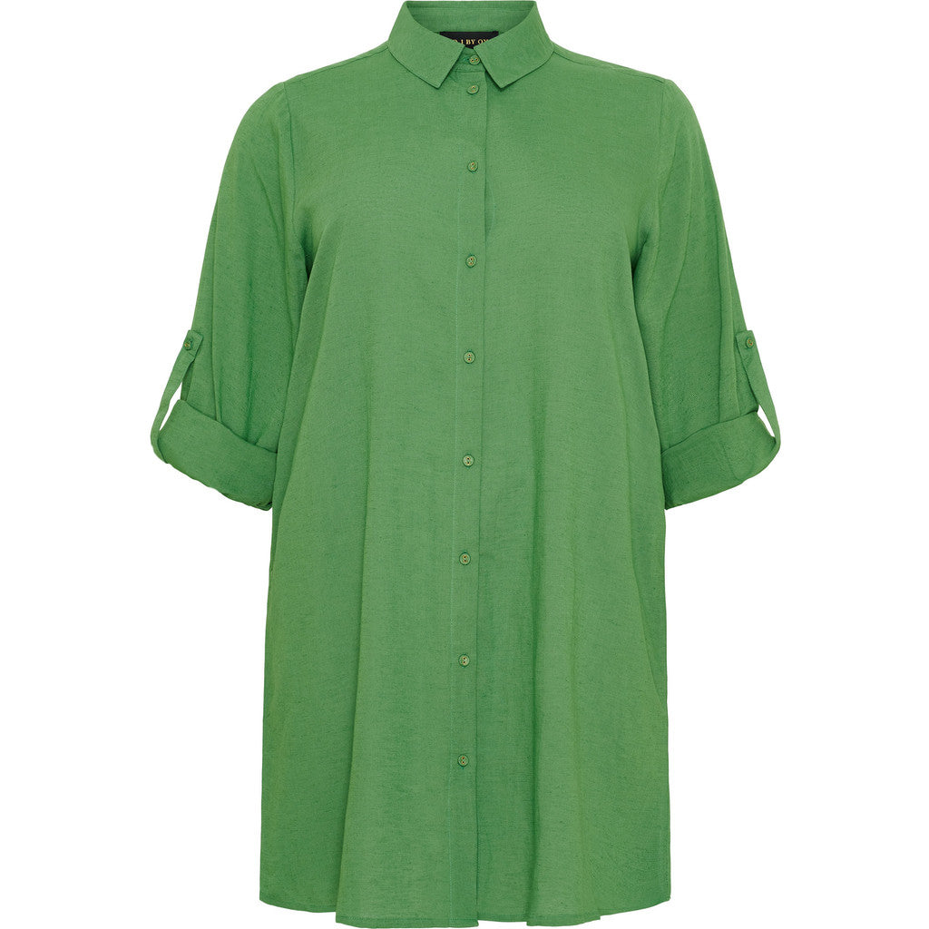 NO. 1 BY OX Lang skjorte Kjoler Grøn