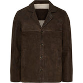 NOTYZ HIM Leather Coat Jakker Brun