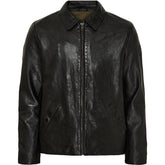 NOTYZ HIM Leather Jacket Jakker Sort