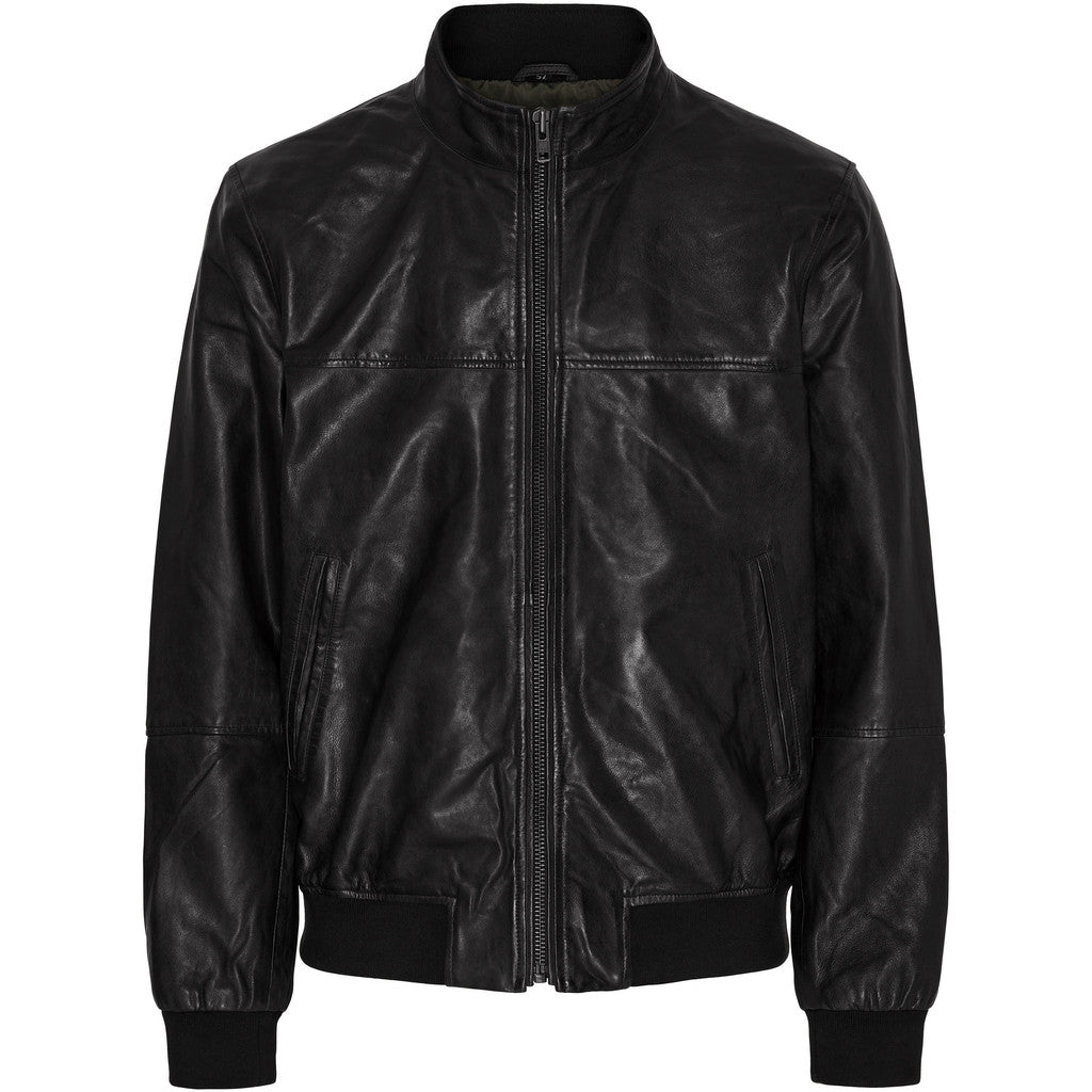 NOTYZ HIM Leather Jacket Jakker