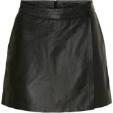 BTFCPH Leather Skorts Shorts Sort