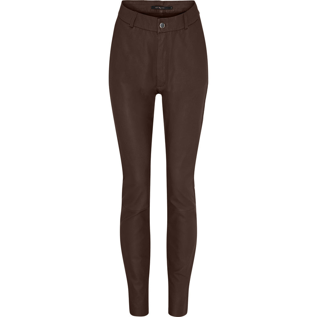 BTFCPH Leggings i læder Leggings Espresso