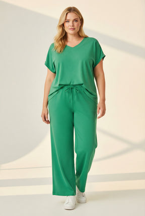 NO. 1 BY OX Løse bukser Bukser Grøn