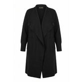 NO. 1 BY OX Long Cardigan Cardigans Sort