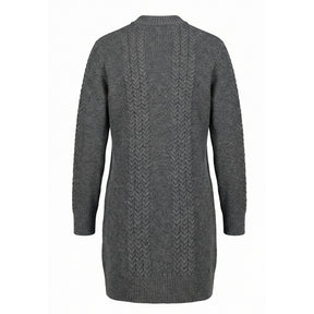 NO. 1 BY OX Long Cardigan w cable knit Cardigans