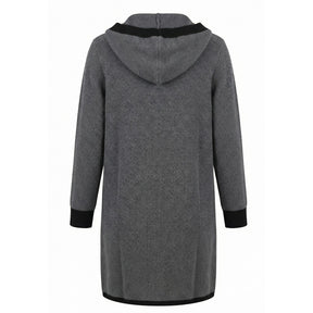 NO. 1 BY OX Long Cardigan w hood Cardigans