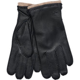 NOTYZ HIM Men's Leather Gloves Handsker Sort