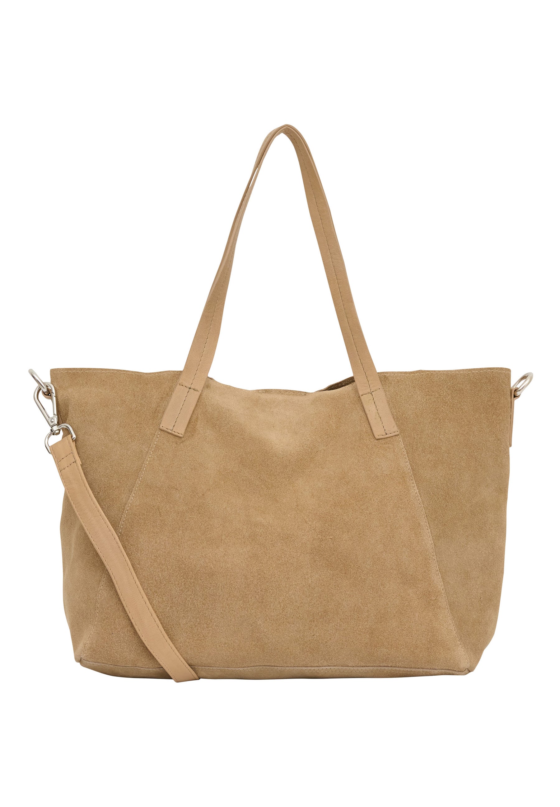 BTFCPH Mini shopper i ruskind Tasker Ivory w. Silver acc.
