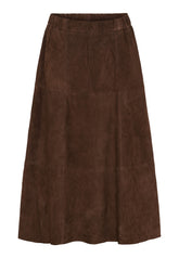 NOTYZ NOCASABLANCA Ruskind nederdel Nederdele Cinnamon Brown