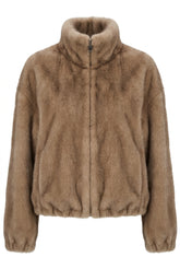 NOTYZ NOFINDLAY FAUX FUR BOMBER Jakker Brun