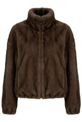 NOTYZ NOFINDLAY FAUX FUR BOMBER Jakker Brun