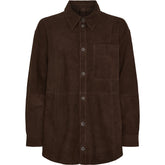 NOTYZ NOHOUSTON Shirt Skjorter Dark Chocolate Brown