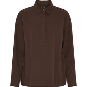 NOTYZ NOMELBOURNE Blouse Bluser Brun
