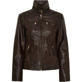 NOTYZ NOMUNICH Jacket Jakker Oak Brown w. Light Gold acc.