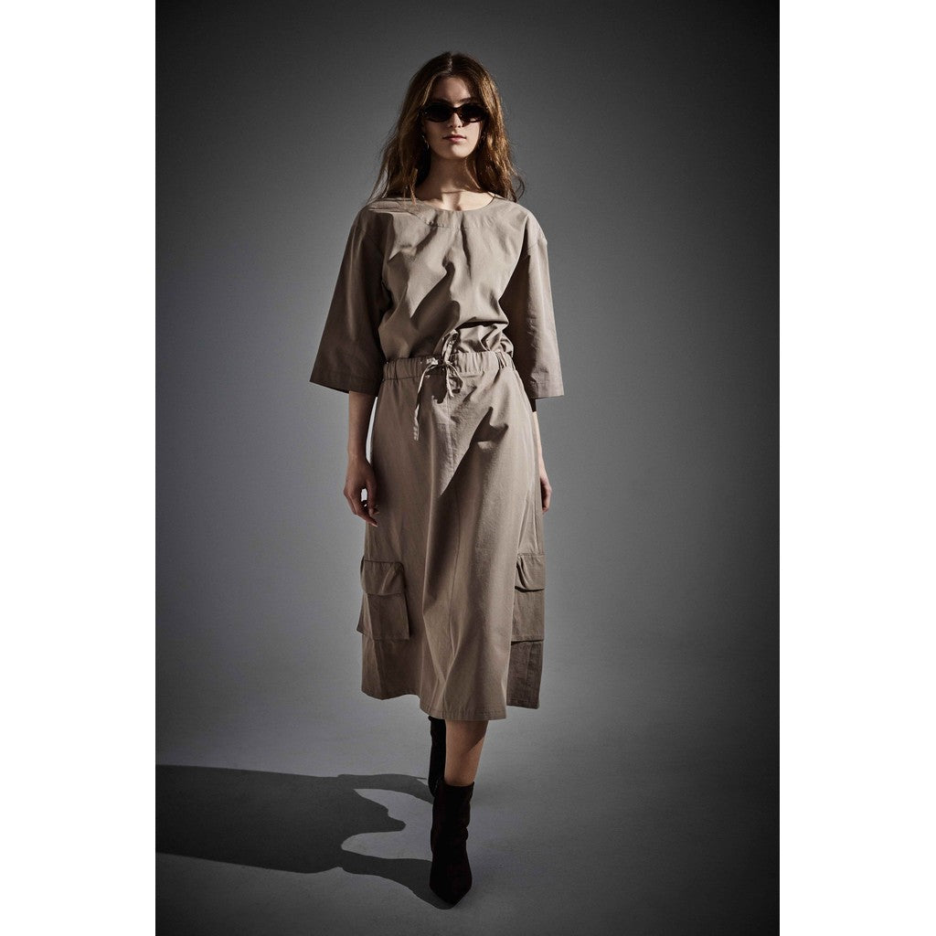 NOTYZ NOTAIPEI Blouse Bluser Brun