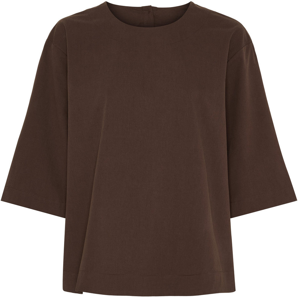 NOTYZ NOTAIPEI Blouse Bluser Brun