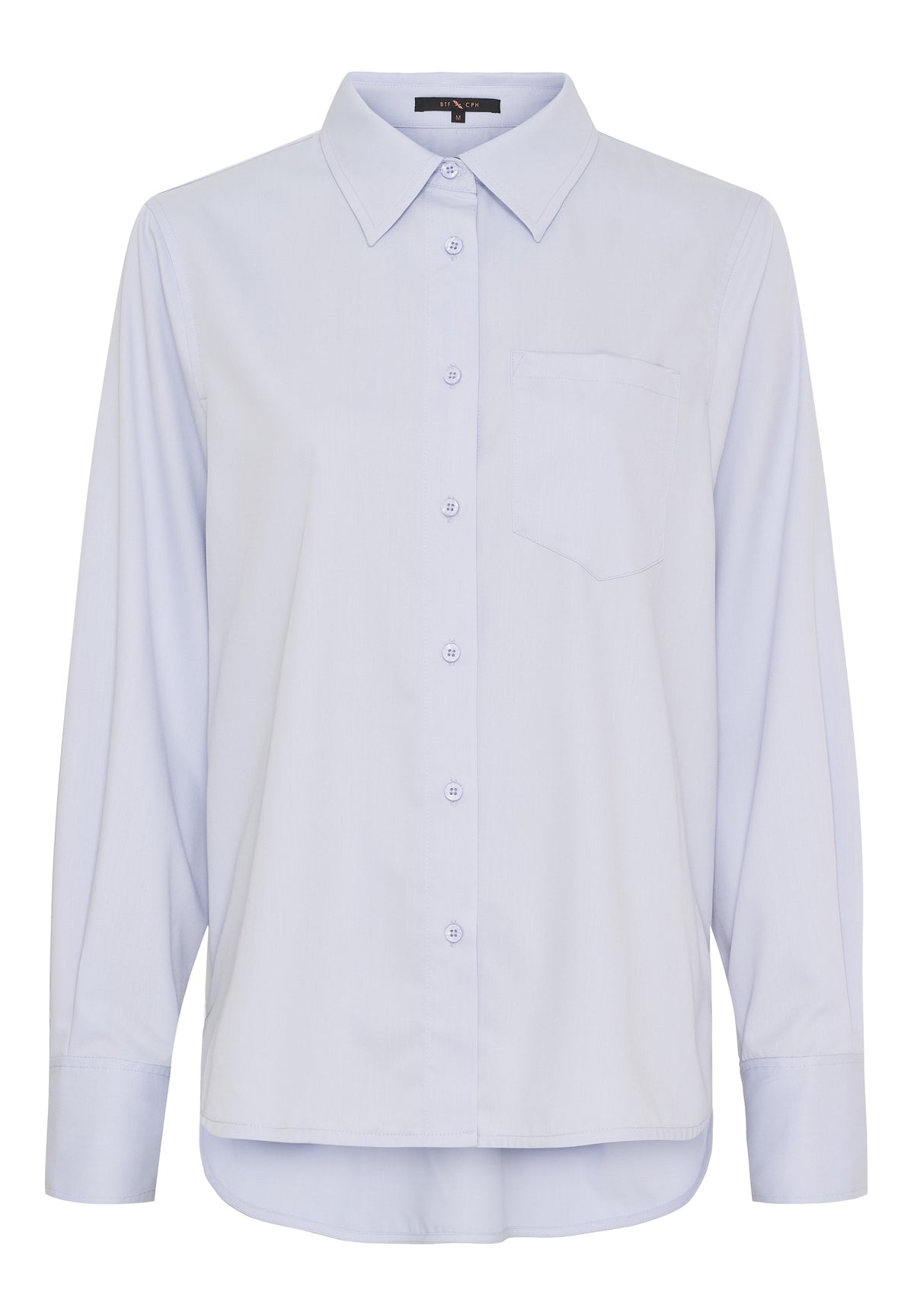 BTFCPH Oversized bambusskjorte Skjorter Blå