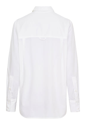 BTFCPH Oversized bambusskjorte Skjorter Hvid