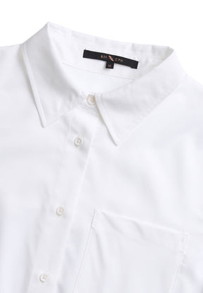 BTFCPH Oversized bambusskjorte Skjorter Hvid