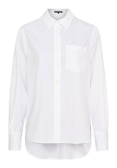 BTFCPH Oversized bambusskjorte Skjorter Hvid