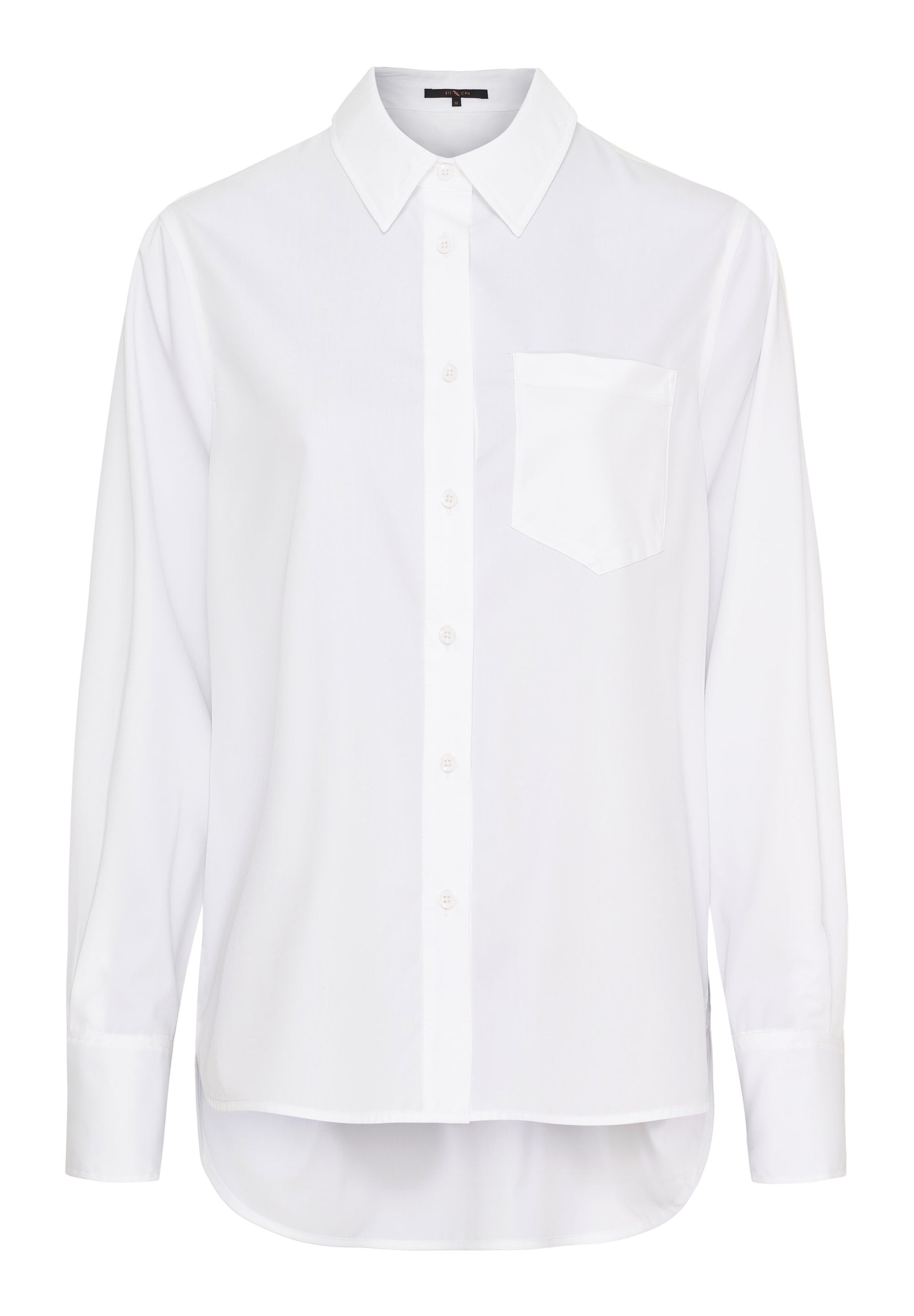 BTFCPH Oversized bambusskjorte Skjorter Hvid