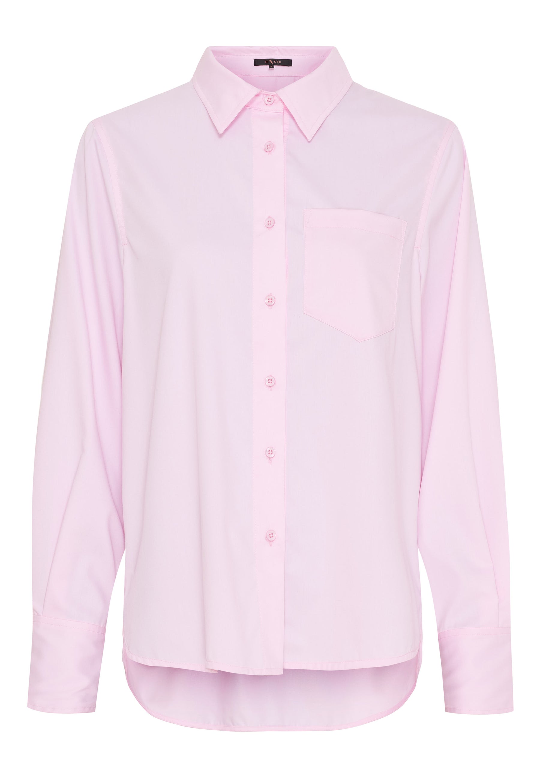BTFCPH Oversized bambusskjorte Skjorter Light Pink