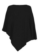 BTFCPH Poncho i cashmere blanding Poncho Sort