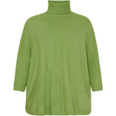 NO. 1 BY OX Poncho med polokrage Poncho Spring Green