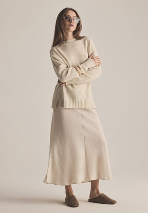 BTFCPH Pullover i Yak Pullovers Hvid