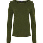 BTFCPH Pullover i kashmirblandning Pullovers Army Green Melange