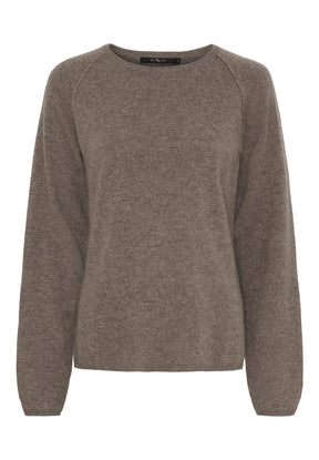 BTFCPH Pullover i cashmere blanding Pullovers Ash Brown Melange