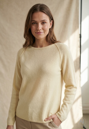 BTFCPH Pullover i cashmere blanding Pullovers French Vanilla