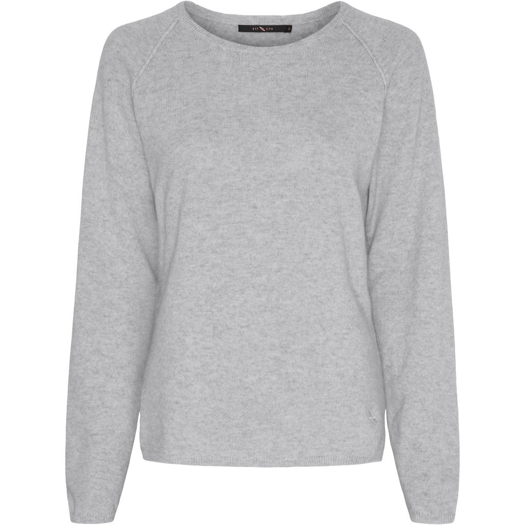 BTFCPH Pullover i cashmere blanding Pullovers Grå