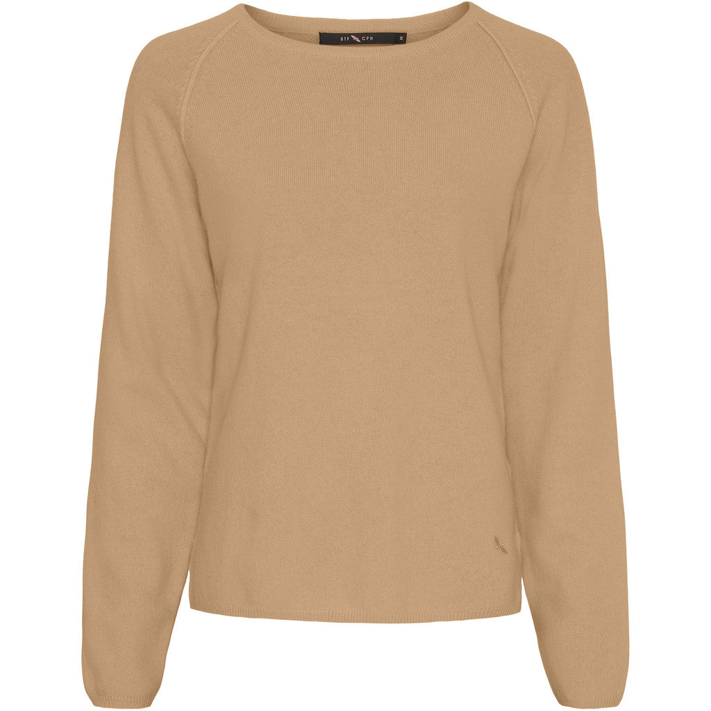 BTFCPH Pullover i cashmere blanding Pullovers Hazelnut