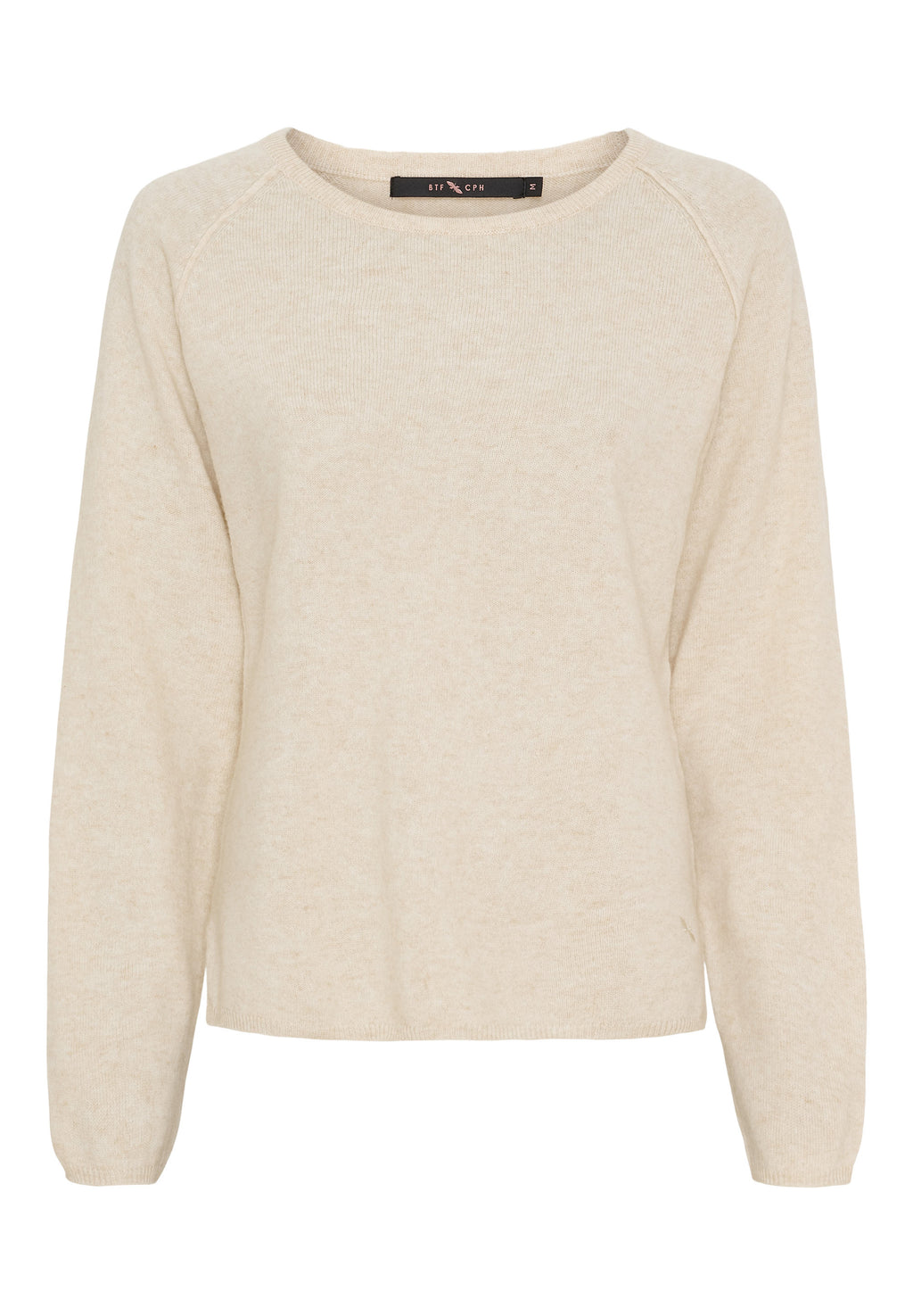 BTFCPH Pullover i cashmere blanding Pullovers Ivory Melange