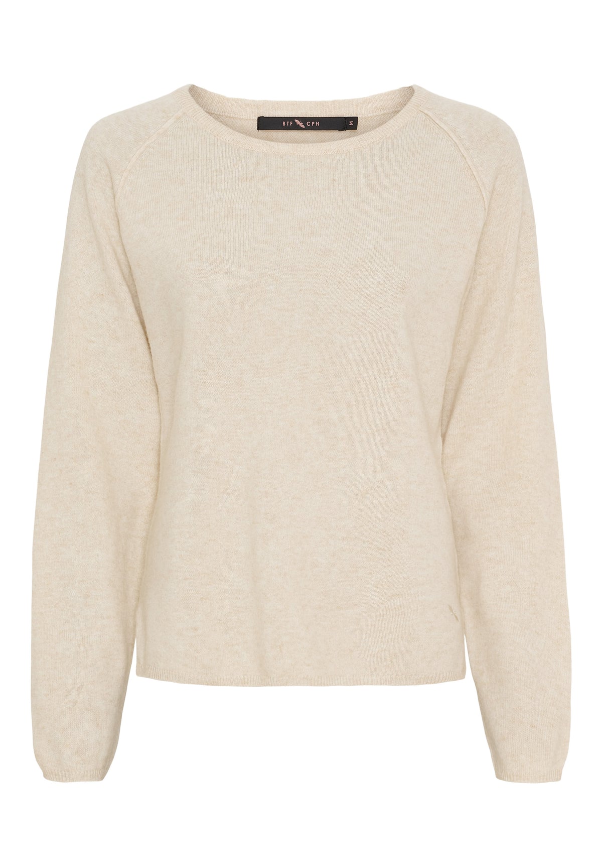 BTFCPH Pullover i cashmere blanding Pullovers Ivory Melange