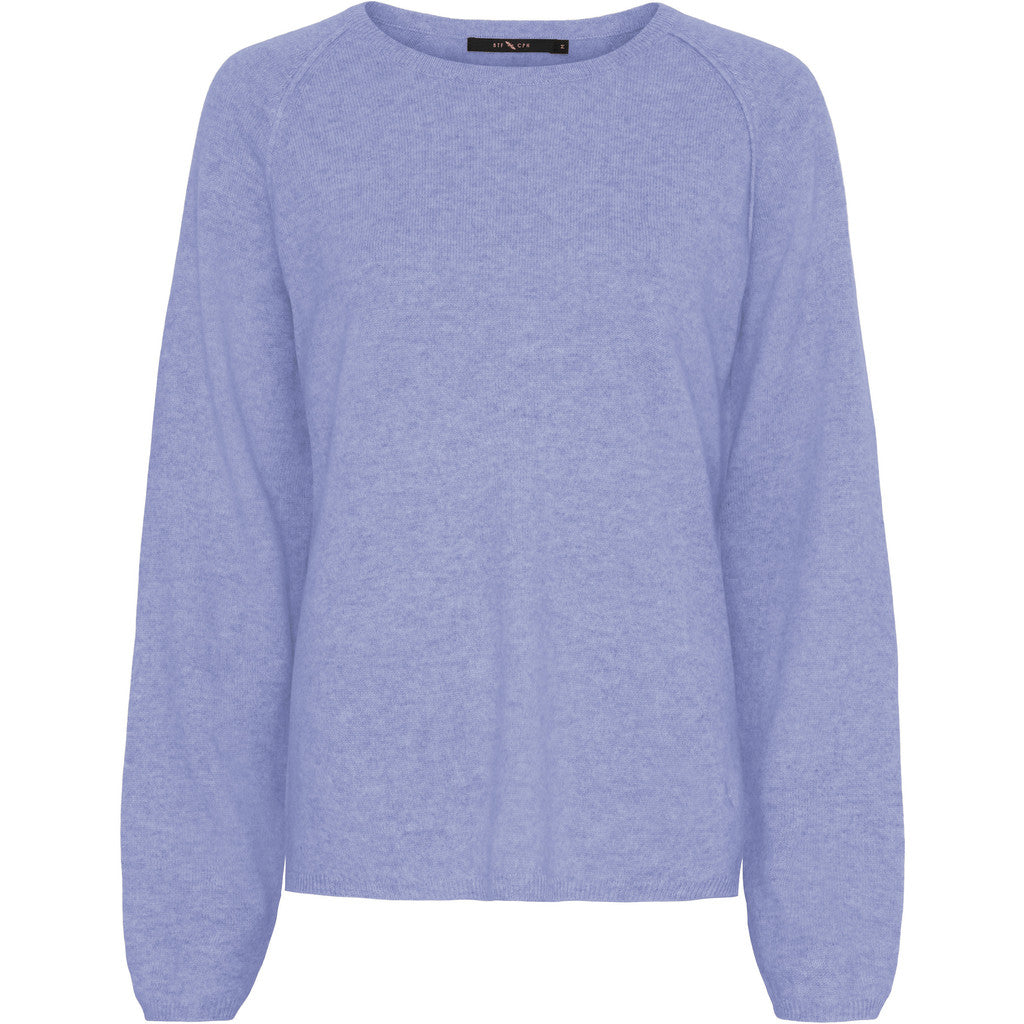 BTFCPH Pullover i cashmere blanding Pullovers Lavander Blue Melange